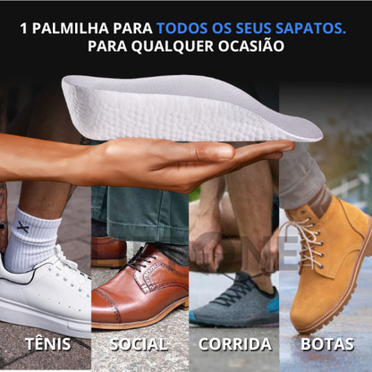 OneElevate 1.0™ Palmilhas Ortopédica que Aumenta sua Altura
