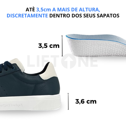 OneElevate 1.0™ Palmilhas Ortopédica que Aumenta sua Altura